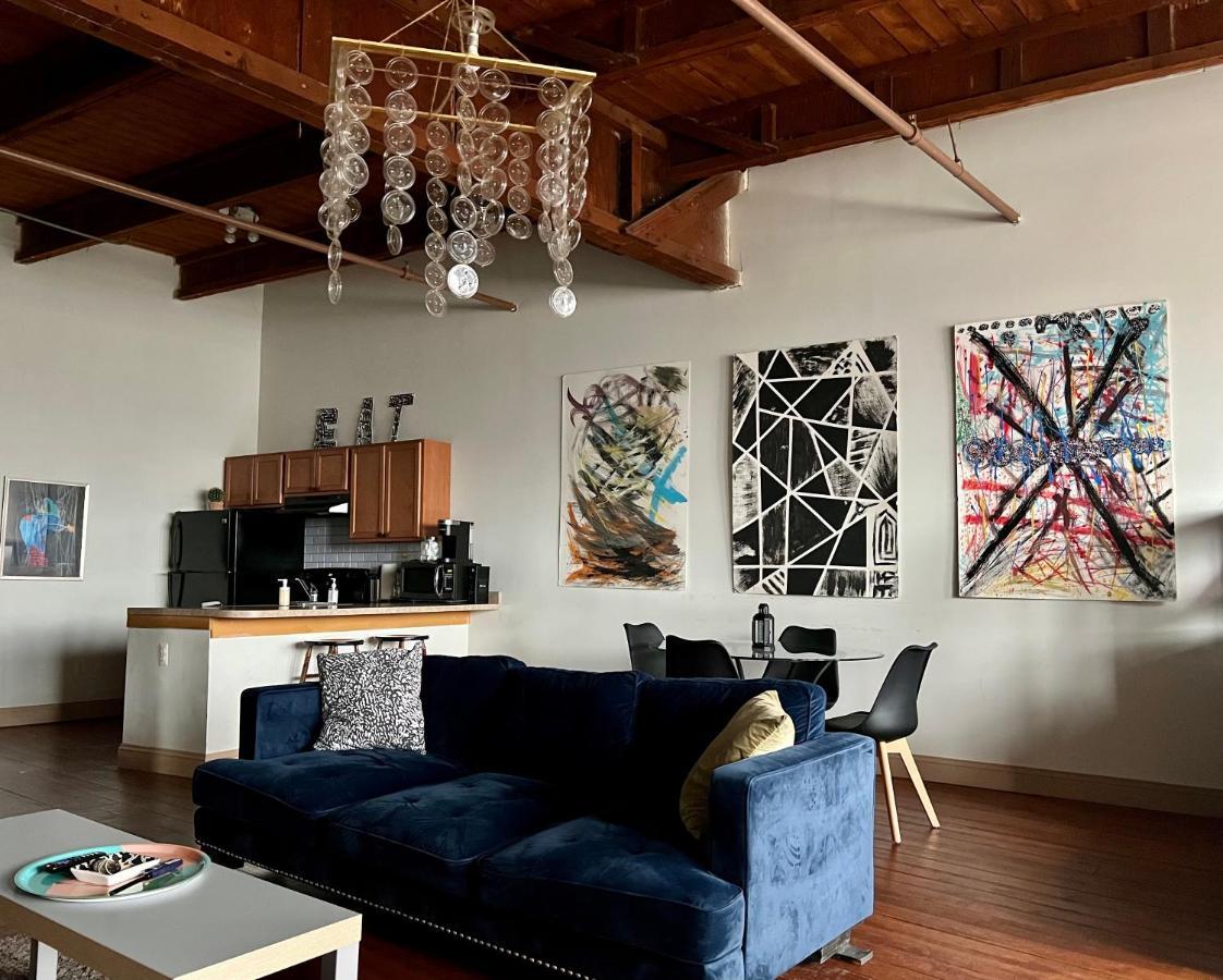 420 Friendly Skyline View Downtown Loft Free Parking Apartment Detroit Exterior foto